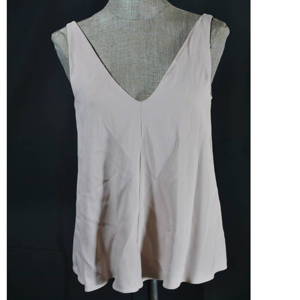 Stella Mccartney Blush Pink V-Neck Top - 38 (8)